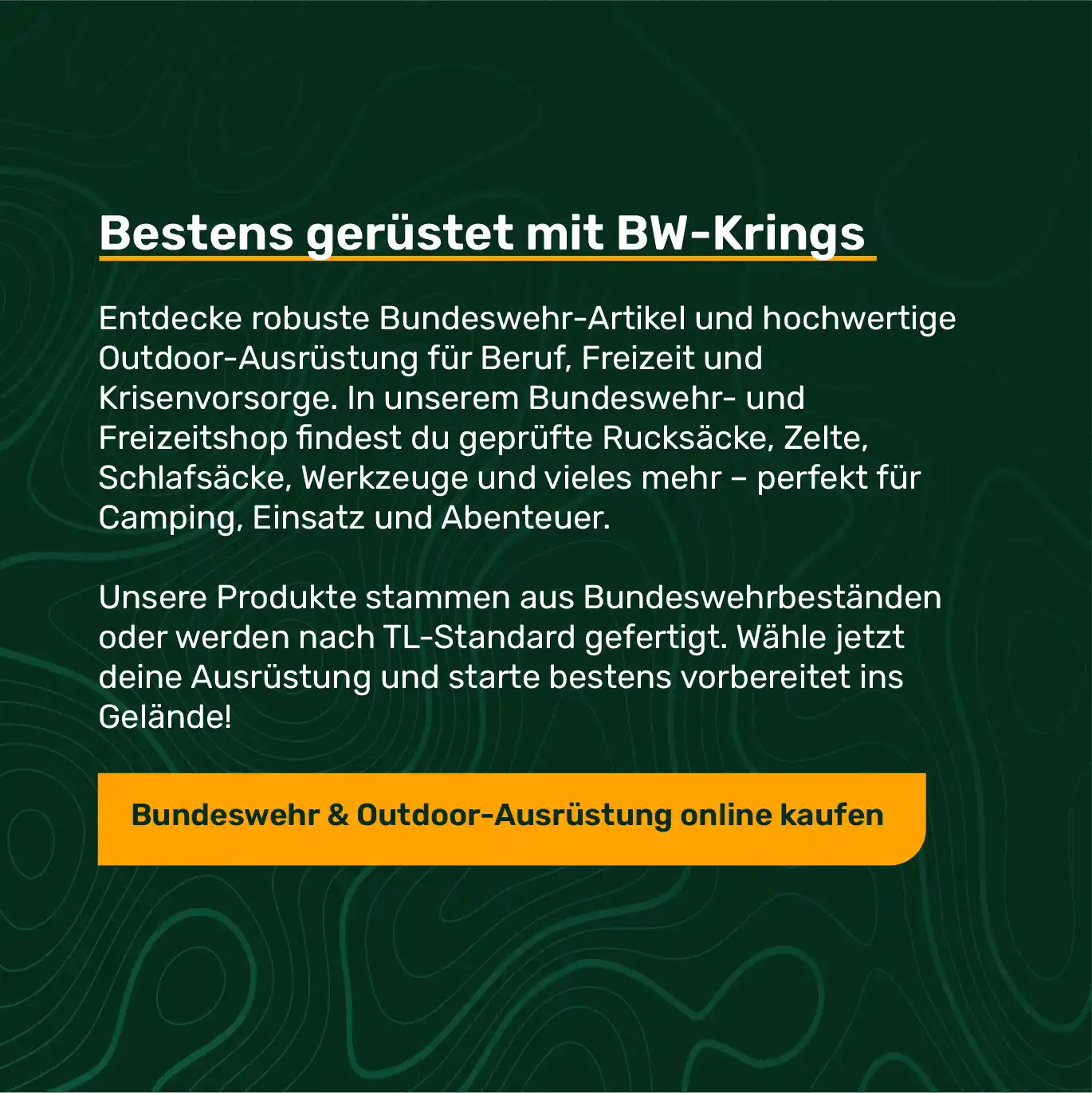 BW-Krings Shop Interface