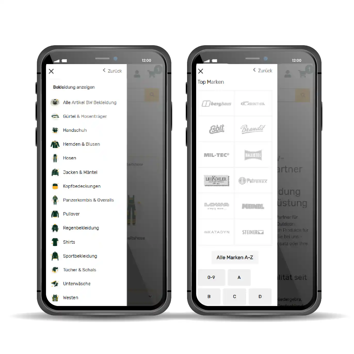 BW-Krings Product View