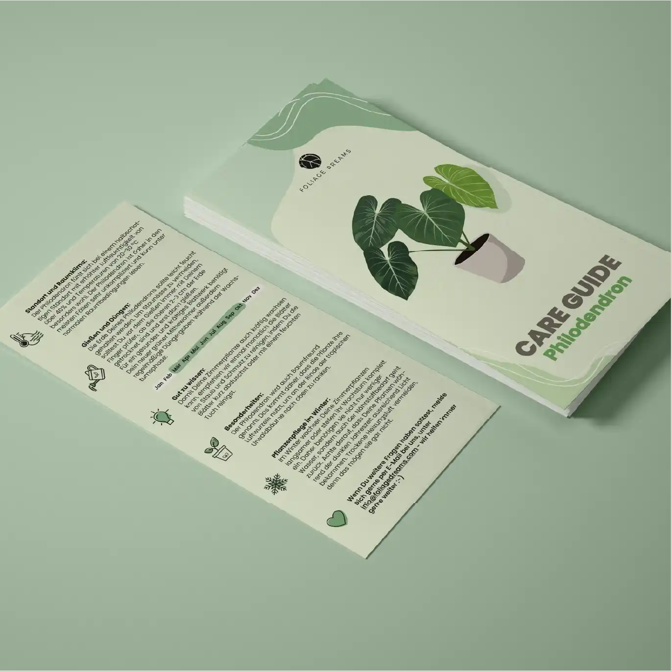 Foliage Dreams Shop Interface